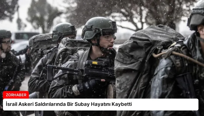 İsrail Askeri Saldırılarında Bir Subay Hayatını Kaybetti
