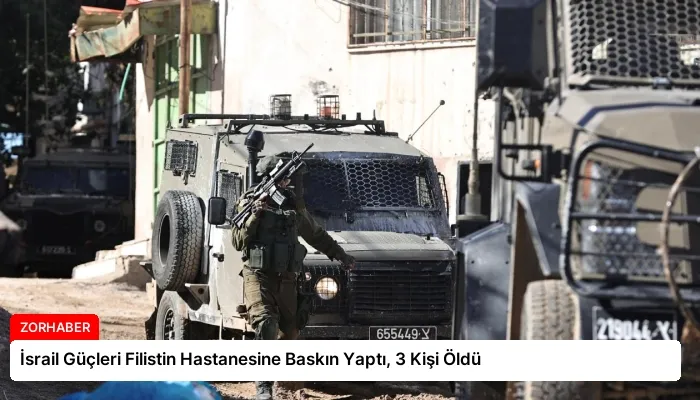 İsrail Güçleri Filistin Hastanesine Baskın Yaptı, 3 Kişi Öldü