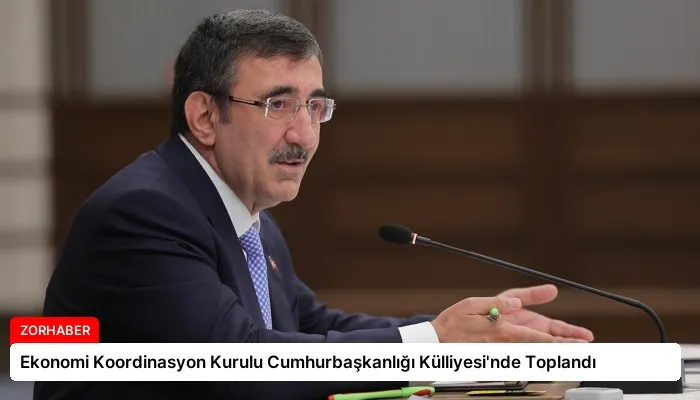 Ekonomi Koordinasyon Kurulu Cumhurbaşkanlığı Külliyesi’nde Toplandı