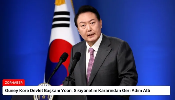 Güney Kore Devlet Başkanı Yoon, Sıkıyönetim Kararından Geri Adım Attı