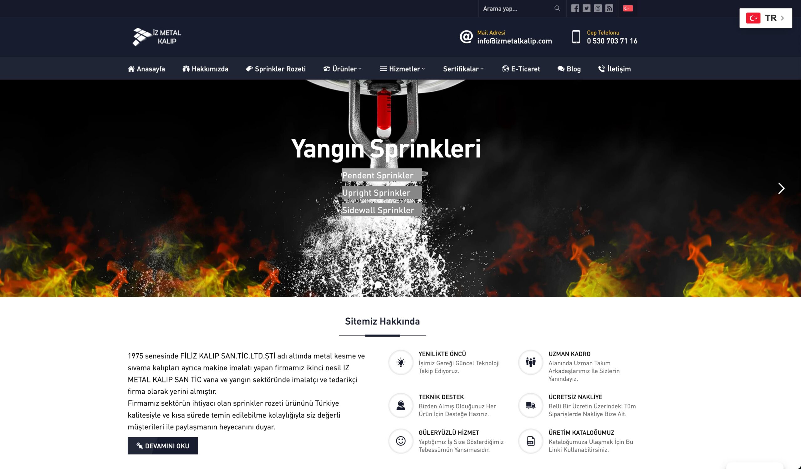 İz Metal Kalıp: Yangın Güvenliği ve Kalite Standartlarının Buluşma Noktası