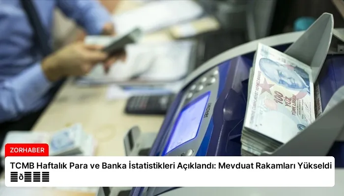 TCMB Haftalık Para ve Banka İstatistikleri Açıklandı: Mevduat Rakamları Yükseldi ⏬👇
