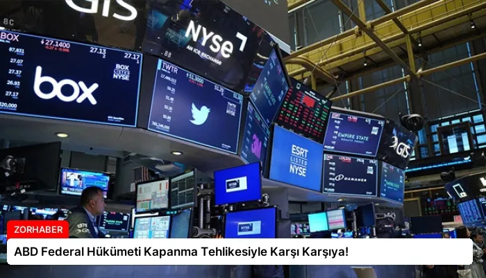 ABD Federal Hükümeti Kapanma Tehlikesiyle Karşı Karşıya!