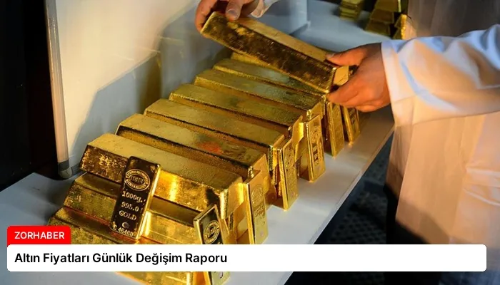 Altın Fiyatları Günlük Değişim Raporu