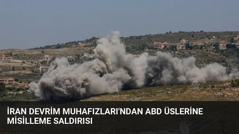 İran Devrim Muhafızları’ndan ABD Üslerine Misilleme Saldırısı