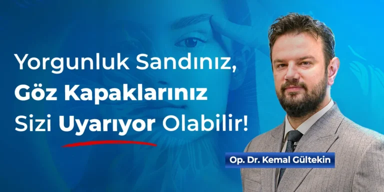 Yorgun Görünmenizin Nedeni Uykusuzluk Değil, Göz Kapaklarınız Olabilir