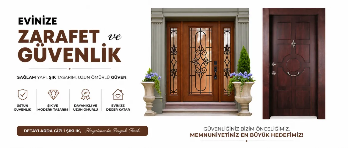 Çelik Kapılar Güvenli Yaşam Alanlarının Vazgeçilmez Tercihi Olmaya Devam Ediyor