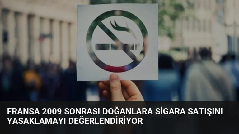 Fransa 2009 Sonrası Doğanlara Sigara Satışını Yasaklamayı Değerlendiriyor