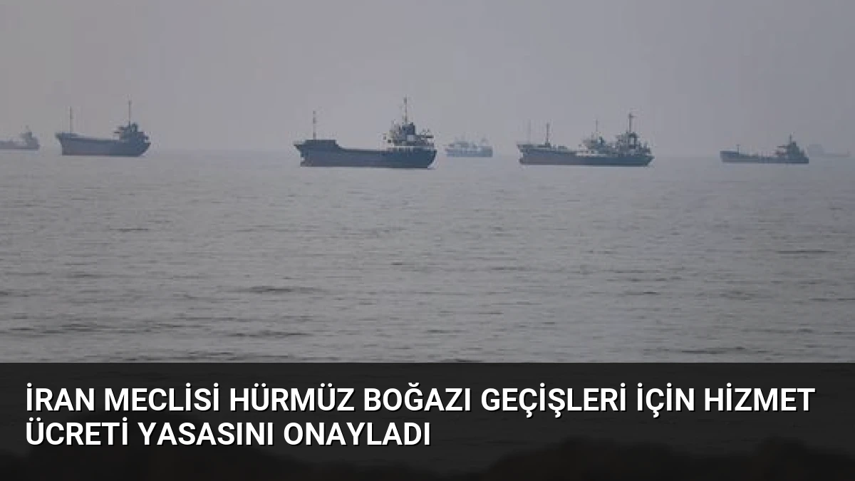 İran Meclisi Hürmüz Boğazı Geçişleri İçin Hizmet Ücreti Yasasını Onayladı