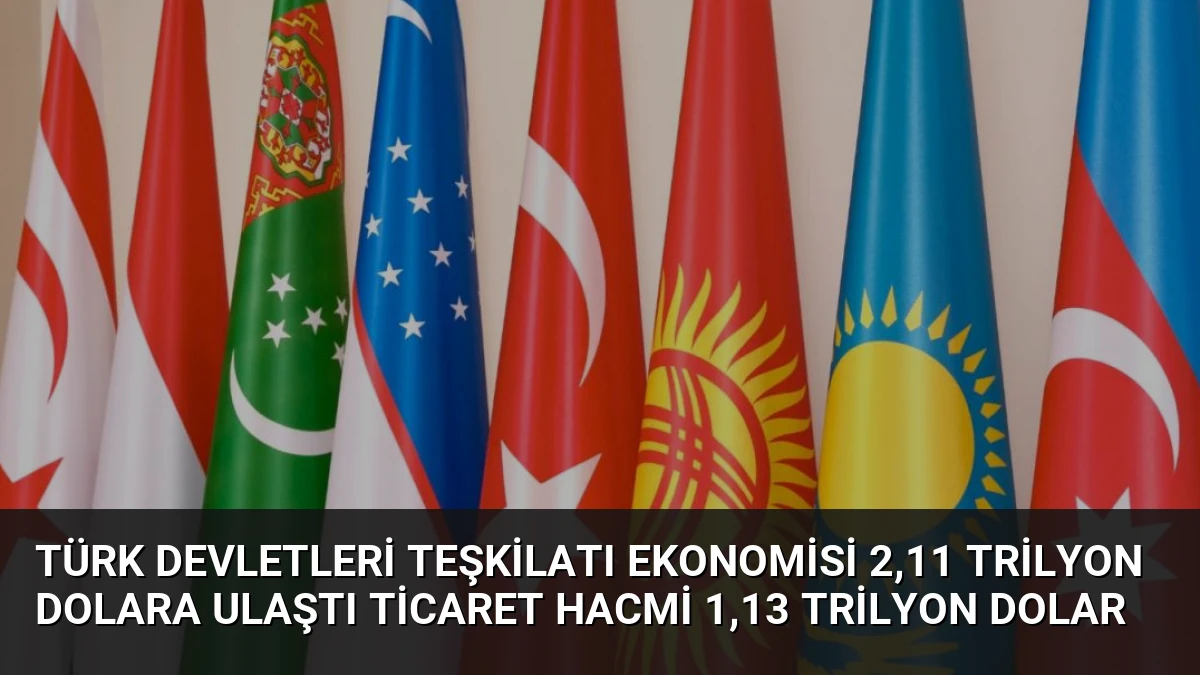 Türk Devletleri Teşkilatı Ekonomisi 2,11 Trilyon Dolara Ulaştı Ticaret Hacmi 1,13 Trilyon Dolar
