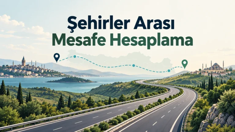 Şehirler Arası Mesafe Hesaplama